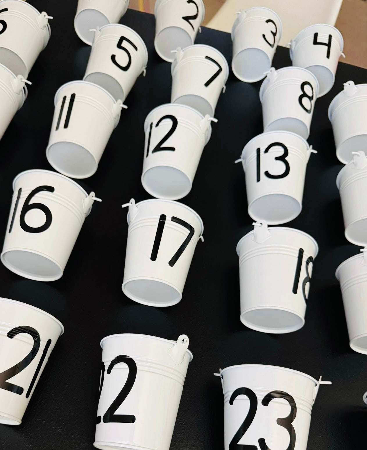 Bucket Filler Number Decals Primary Font - Vinyl Stickers for Classrooms, Teacher Organization, Back to School, Kindergarten, 1st, 2nd Grade