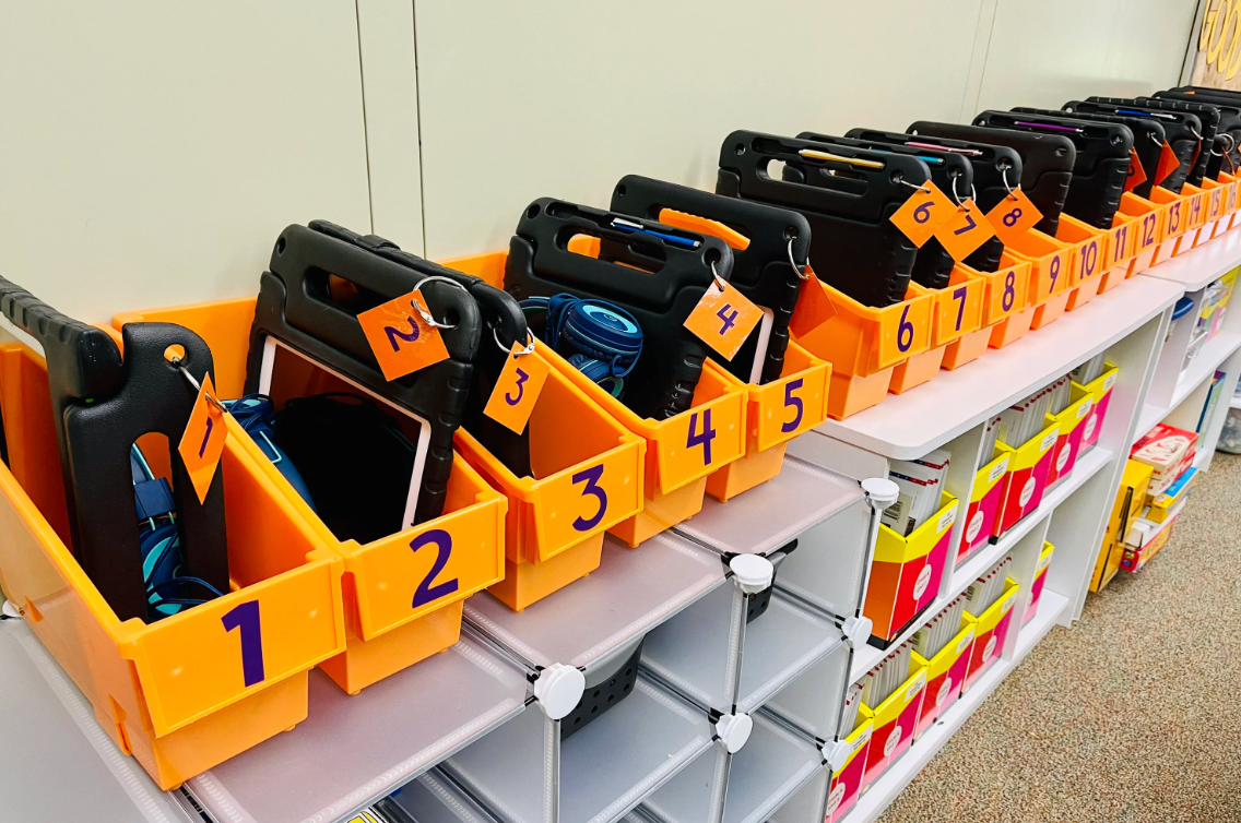 Number Decals Up to 100 Vinyl Stickers-Labels for Classroom Teachers, Student Supplies Organization-Back to School-DIY Projects and Crafts