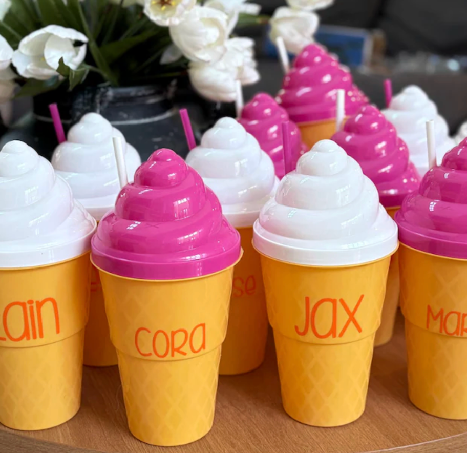 Name Decals - Personalized Vinyl Stickers - Custom Word Labels for Cups, Tumblers, Water Bottles, Back to School Supplies