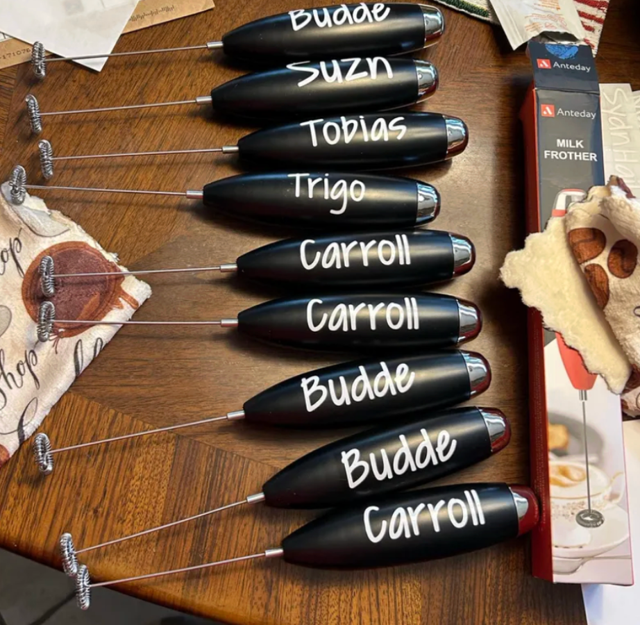 Name Decals - Personalized Vinyl Stickers - Custom Word Labels for Cups, Tumblers, Water Bottles, Back to School Supplies