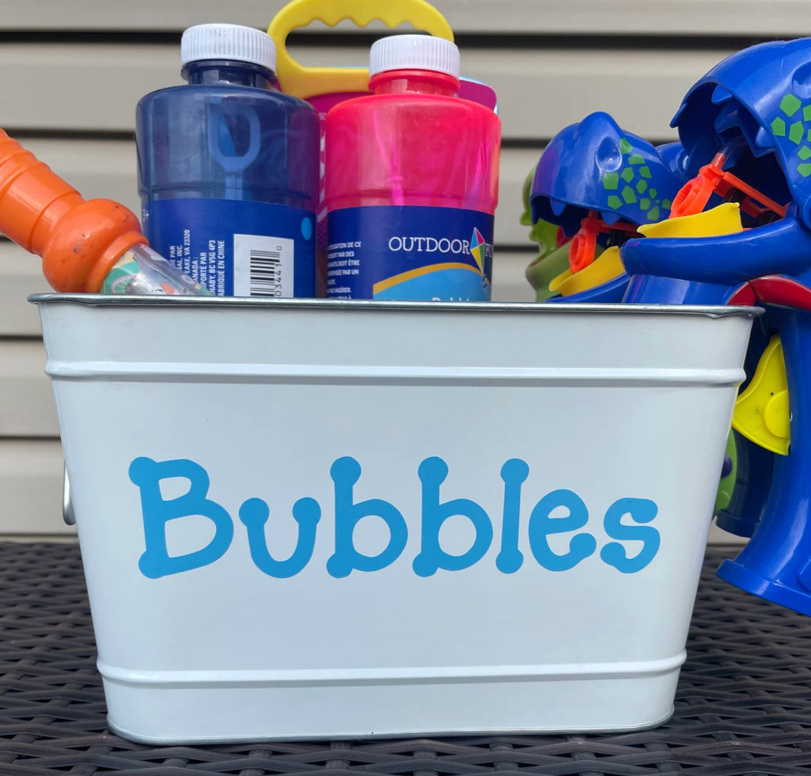 Summer Decals - Pool Party Vinyl Stickers - Personalized Word Labels for Birthday Decorations, DIY Projects, Crafts