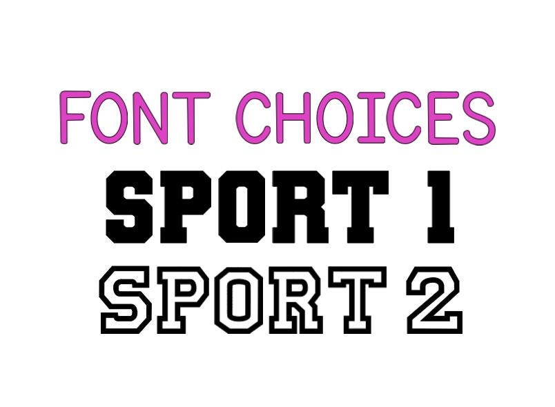 Personalized Name Decals for Sports Athletes - Vinyl Stickers - Water Bottles, Tumblers, Helmets - Baseball,Football,Soccer,Basketball,Cheer