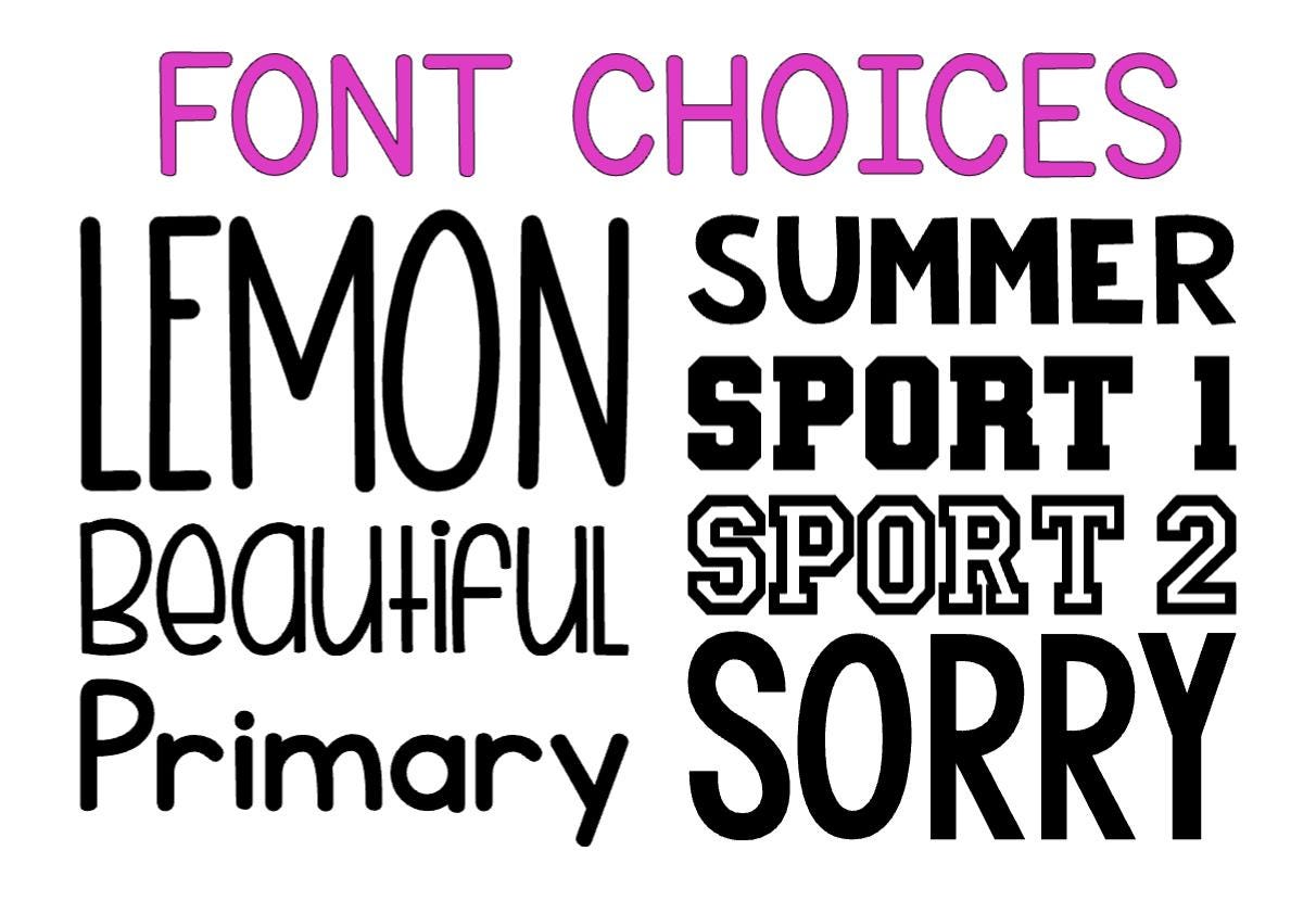 Sports Name Stickers-Set of 5 Personalized Waterproof Labels for School Athletes-Football, Basketball, Cheerleading, Soccer - Water Bottles